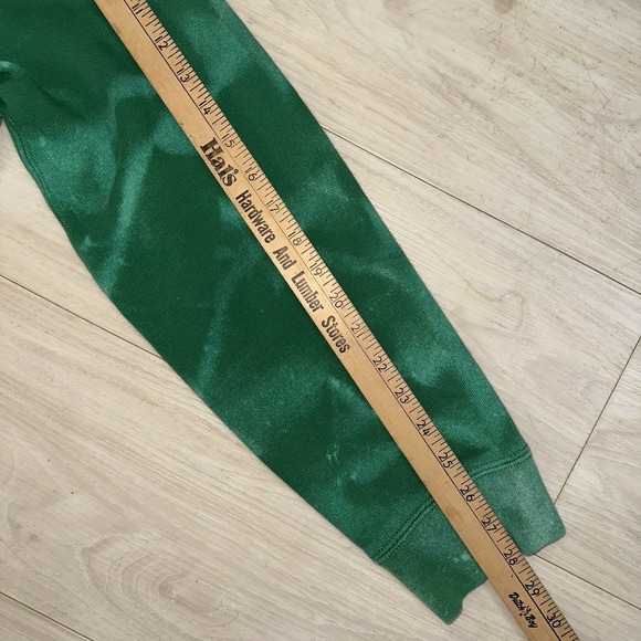 Polo Ralph Lauren Sweater Womens XL Crewneck Pullover Green Distressed Custom - Picture 9 of 10